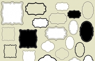 Assorted Frames Clip Art 2