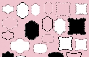 Assorted Frames Clip Art 4