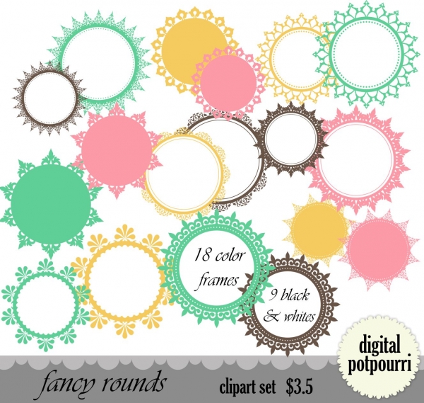 Download Fancy Rounds Frames 1 