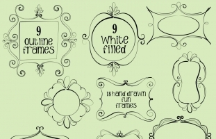 Hand Drawn Frames