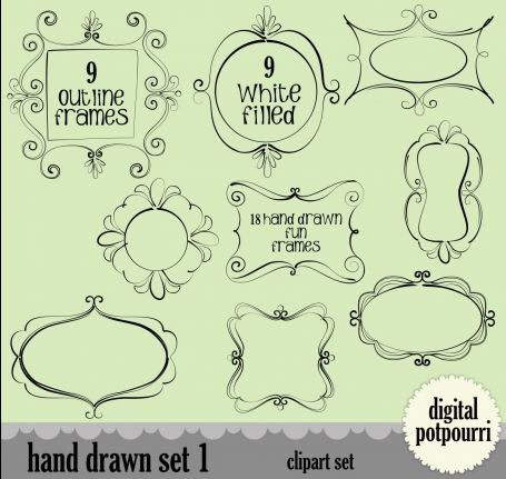 Hand Drawn Frames