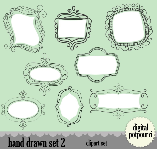 Download Hand Drawn Frames 2 