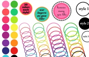 Layer em up Bright Frames