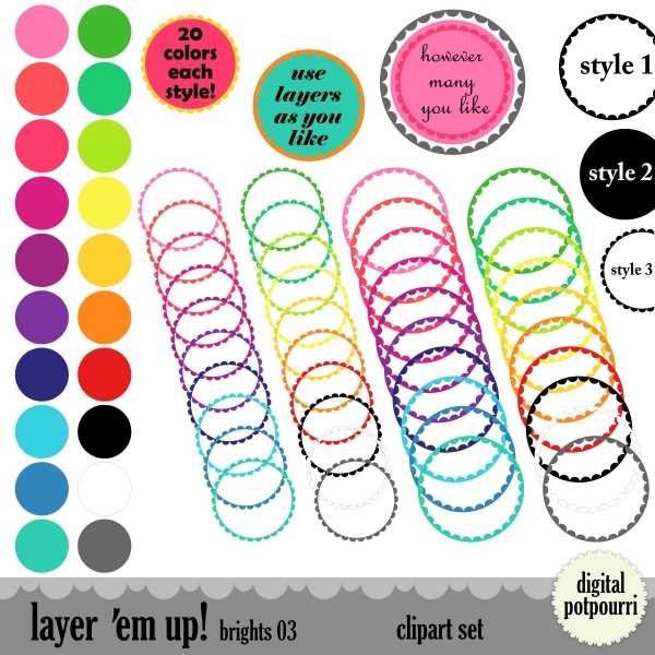 Download Layer em up Bright Frames 