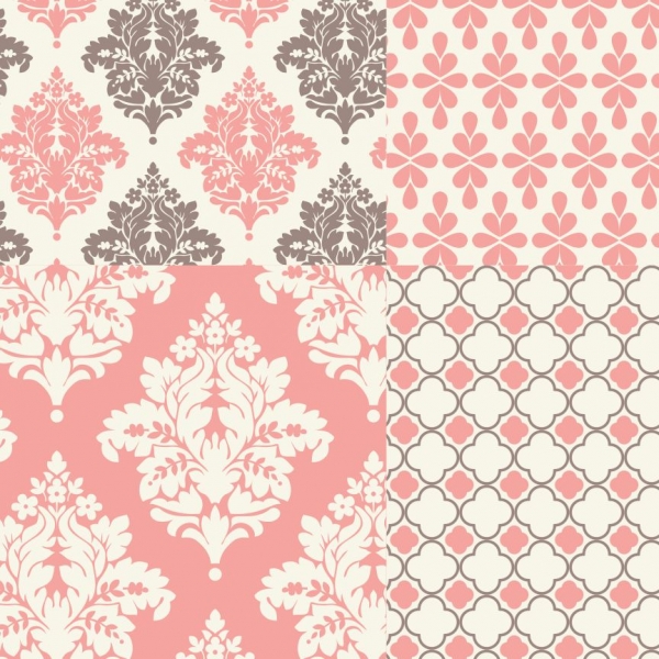 Download Pink Frost Digital Papers 