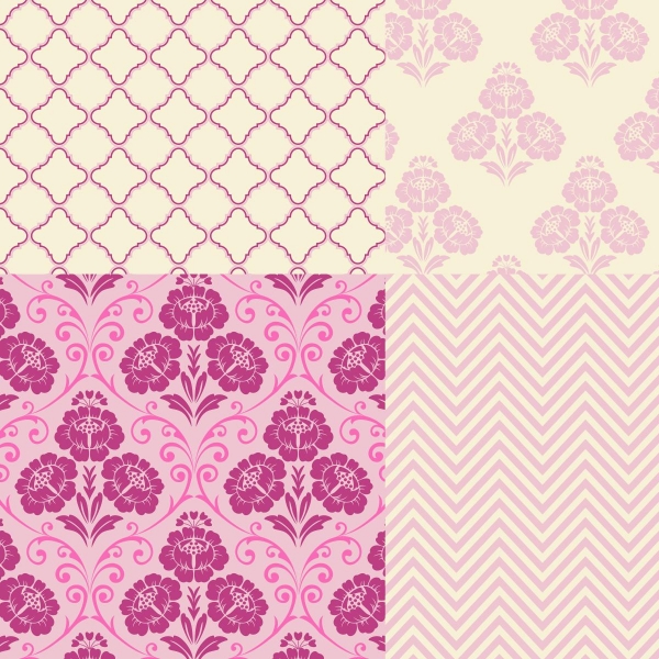 Download Passion flower Digital Papers 