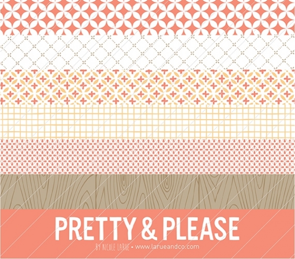 Download Pretty & Please Patterns (Clipart) 