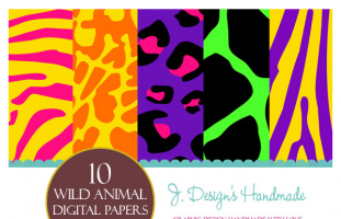 Wild Animal Commercial Use Paper