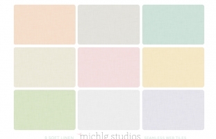 9 Soft Linen seamless web tiles