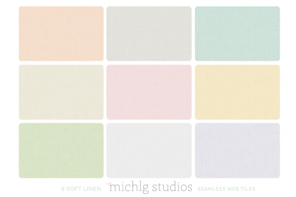 Download 9 Soft Linen seamless web tiles 