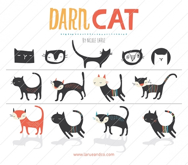 Download Darn Cat (Vector) 