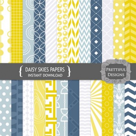 Daisy Skies Paper Pack