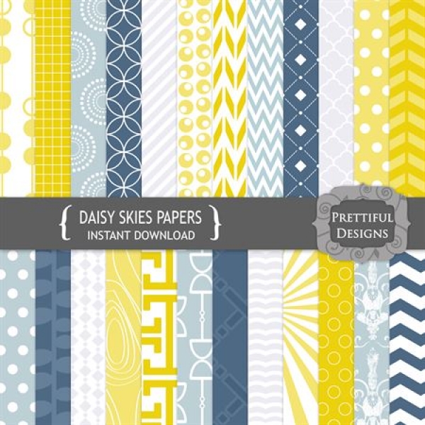 Download Daisy Skies Paper Pack 