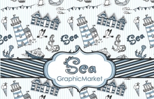 Blue Sea Clip Art