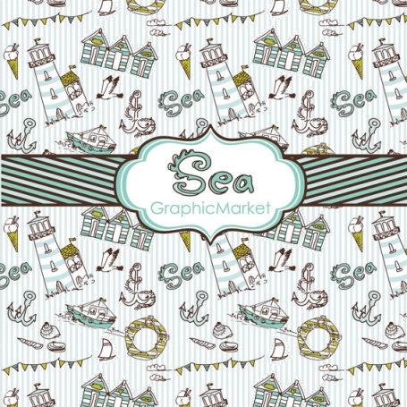 Green Sea Clip Art