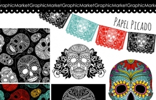 Sugar Skull Clip Art