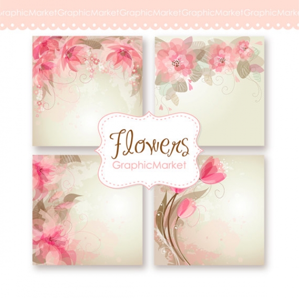 Download Wedding Digital Floral Card 