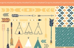 Tribal Clip Art and Patterns