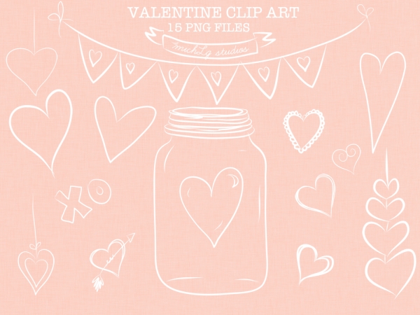 Download 15 png valentine clip art 