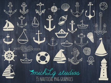 35 nautical png graphics