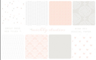 Emily Rose Seamless Tiles