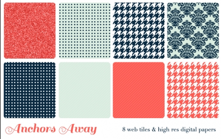 Anchors Away Seamless Tiles