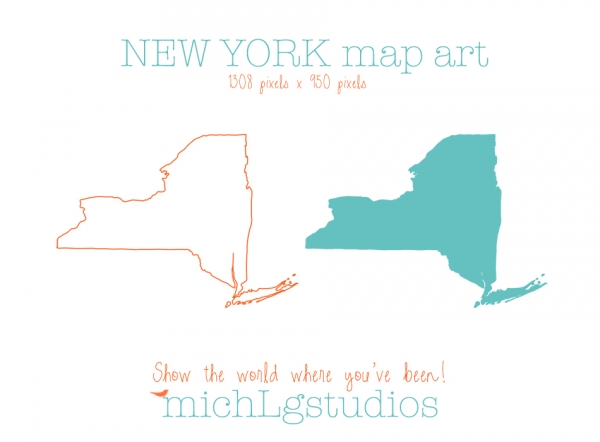 Download New York Map Art 