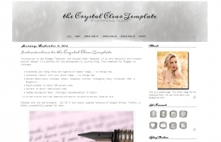 Premade Blogger Template - The