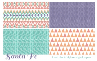 Santa Fe Web Tiles