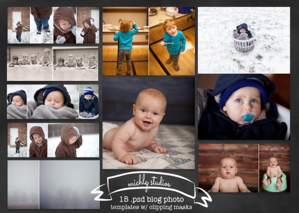 Download Blog Photo Collage Templates 