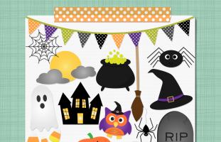 Halloween Clip Art Spooky