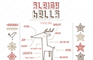 Sleigh Bells (Clipart)