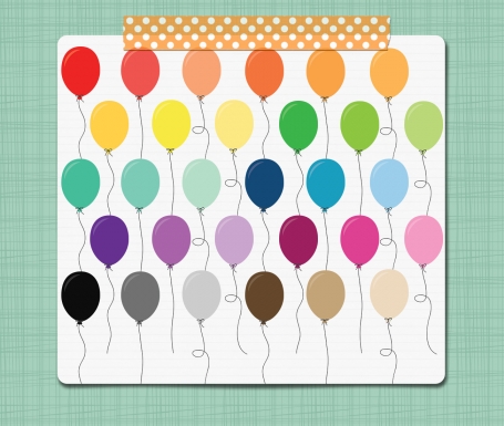 Balloon Clip Art Party Clip Art