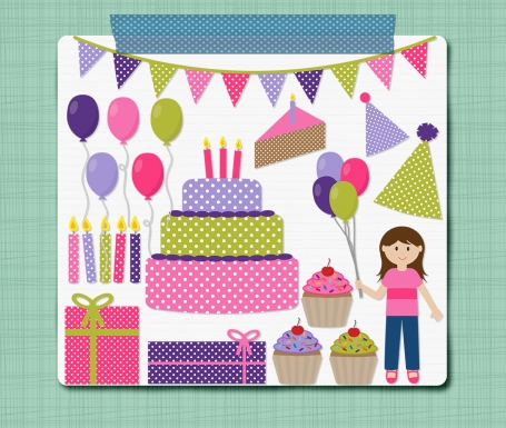 Birthday Girl Clip Art Birthday