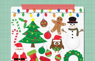 Christmas Clip Art Holiday Clipart 