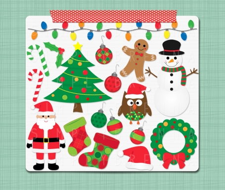 Christmas Clip Art Holiday Clipart 