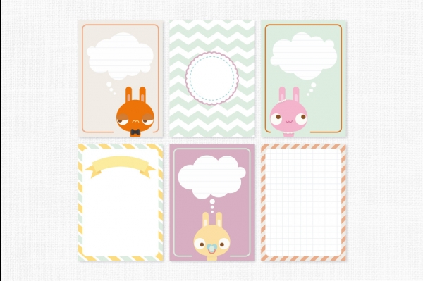 Download Journal Cards - Bunny Day 