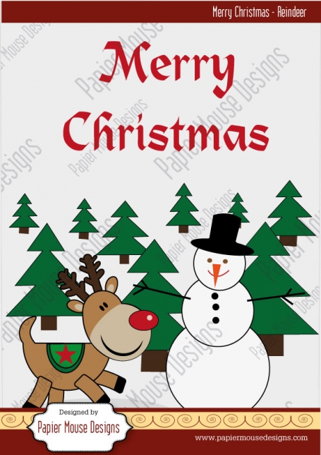 Merry Christmas - Reindeer