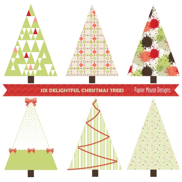Christmas Tree Clipart - Graphics / Clip Art | Luvly