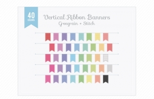 Vertical Ribbon Banners -