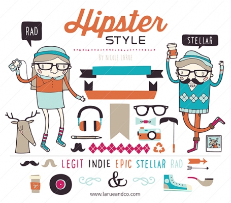 Hipster Style (Vector)