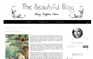 The Beautiful Blog OSF - Premade
