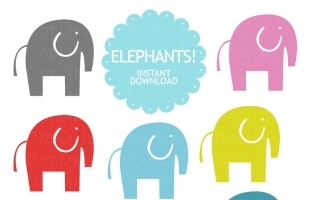 Elephant Clip Art