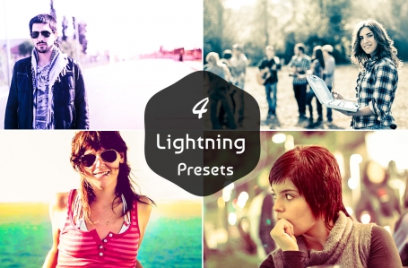 4 Lightning Lightroom Presets