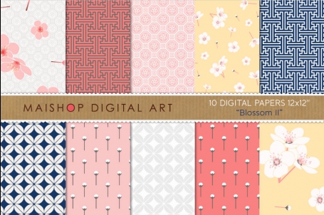 Digital Paper - Blossom II