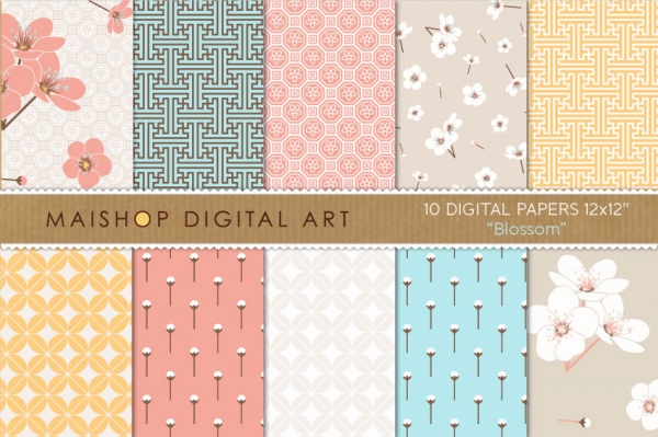 Download Digital Paper - Blossom 