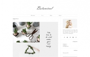 Botanical Wordpress Theme