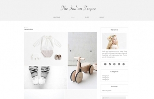 Indian Teepee - Wordpress Theme