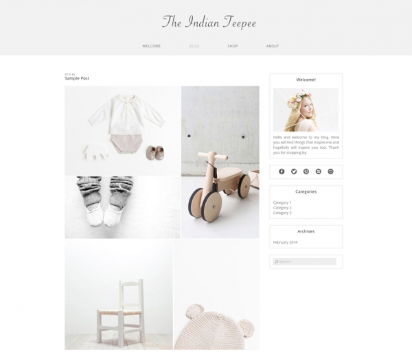 Download Indian Teepee - Wordpress Theme 