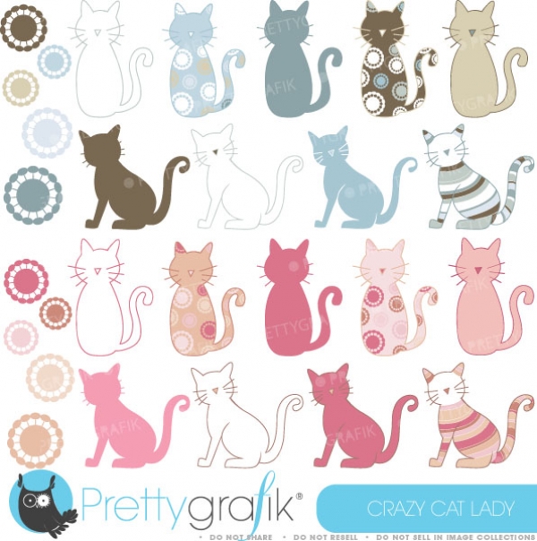 Download Cat clipart commercial use, vector graphics, digit 